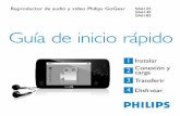 SA6185 Guía de inicio rápido - Philips › files › s › sa6185_02 › ...futuro a nuevos formatos de audio. Disfrute su nueva experiencia musical. 25 Contenido de la caja ES PC