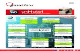 Ofimatica - OfiHotel - Hoja de Producto - Triptico · HO Recepción OfiHotel El programa especializado para Hoteles - Reservas de Grupos. - Reservas Individuales. - Gestión de Clientes.