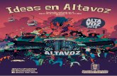 #CulturaCiudadana @FestivalAltavoz Altavoz sitio oﬁcialaltavozfest.co/fest/wp-content/uploads/2019/01/REVISTA-DIGITAL-A… · dado para hacer de Altavoz el gran Festi - val que