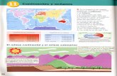 rincondelcurrante.files.wordpress.com · Continentes y océanos En la superficie de nuestro planeta se distinguen las tierras emergidas o continentes y los océanos. Los continentes