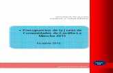 Presupuestos de la Junta de Comunidades de Castilla-La Mancha … › 94c7870ac1e9c62c27a3e... · 2017-12-14 · 1.- Introducción al Proyecto de Presupuestos de JCCM del 2013 El