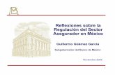 Reflexiones sobre la Regulación del Sector Asegurador en ... GUILLERMO GUEMEZ.pdf · Reflexiones sobre la Regulación del Sector Asegurador en México Guillermo Güémez García