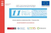 EDUSI MURCIA INNOVACIÓN Y TRADICIÓN - Universidad de Murcia › ... › 2019 › 10 › Edusi-Economias-locales.pdf · 2019-10-08 · OT.9. L.A 5: Regeneración física, económica