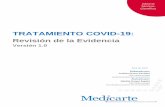 Revisión de la Evidencia › ... › 2020_04-Tratamiento-COVID-19-Eviden… · Tratamiento COVID-19: Revisión de la Evidencia Unidad Gestión del Conocimiento – abril 2020 6 3)