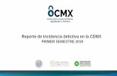 Reporte de Incidencia delictiva en la CDMX › uploads › Presentacion-OCMX.pdfseguir el Instrumento para el Registro, Clasificación y Reporte de los Delitos y las Víctimas CNSP/38/15,