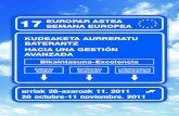 17 EUROPAR ASTEA SEMANA EUROPEA KUDEAKETA … · oportunidades de innovación en las tecnologías de estampación en frío Norentzat / dirigido a Empresas de estampación, fabricantes