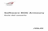 Software ROG Armoury · 2018-06-08 · ASUS ROG Armoury 7 Establecer el retardo de tiempo entre cada botón o tecla presionada Establecer la cantidad de veces que se debe repetir
