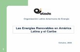 Las Energías Renovables en América Latina y el Caribebiblioteca.olade.org/opac-tmpl/Documentos/old0215.pdf · Las Energías Renovables en América Latina y el Caribe. 2 Entidad