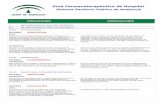 Guía Farmacoterapéutica de Hospital · 2020-05-25 · Infecciones por anaerobios. Propiedades PK/PD: T>CMI. Buena biodisponibilidad oral. Evitar usar en casos de sospecha de mononucleosis