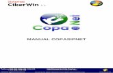 MANUAL COPASIPNET - CiberWinciberwin.net/Manuales/Manual CopaSipNet.pdf · 1.5 Concepto de facturas y notas 1.6 Clientes y otros Deudores 1.6.1 Datos 1.6.2 Contabilidad 1.6.3 Cobranza