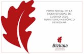 Presentación de PowerPoint · FORO SOCIAL DE LA BIODIVERSIDAD DE EUSKADI 2016 TERRITORIO HISTÓRICO DE BIZKAIA ESPECIES AMENAZADAS EN BIZKAIA 113 especies de flora vascular amenazada