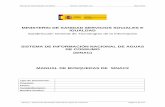 SISTEMA DE INFORMACIÓN NACIONAL DE AGUAS DE CONSUMO …€¦ · Manual de Administrador de SINAC Versión / Revisión: 0.0 Mayo 2012 SINAC2 - Sistema de Información Nacional de