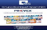 CATÁLOGO DE PRODUCTOS - PRODUCTS BROCHUREwp.boniquet.com › wp-content › uploads › 2018 › 12 › catlogo-prevex-… · BARRERA 1 tamaño •20 Premium “barrier efect”