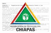 Chiapas€¦ · Web viewGRUPO: ESENCIAL 1. Organización para la resiliencia frente a los desastres. Contar con una estructura organizativa y procedimientos claros para entender y