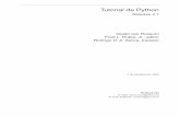 Tutorial de Python - Instituto de Computaçãocelio/inf514-2010/docs/pdf/python21ne… · O resto do tutorial introduz diversos aspectos do sistema e linguagem Python por interme´dio