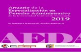 › wp-content › upload… · © Centro para la integración y el Derecho Público Anuario de la Especialización en Derecho Administrativo de la Universidad Central de Venezuela