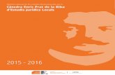 2015 - 2016€¦ · Memòria bianual de les activitats desenvolupades per la Càtedra Enric Prat de la Riba d’Estudis Jurídics Locals (2015-2016) ASSOCIACIÓ CATALANA DE MUNICIPIS7