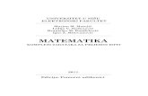 MATEMATIKA - Почетнаold.elfak.ni.ac.rs/.../zbirka-za-prijemni-matematika.pdf”MATEMATIKA – kompleti zadataka za prijemni ispit” je prvenstveno namenjena kandidatima koji