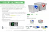 Ficha Técnica 1/8 papelera Ámsterdam · - La papelera de 120L está disponible en versión con trampilla autocierre, documentos confidenciales y con ruedas ... Papeleras de reciclaje