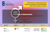 Presentación de PowerPoint - Buenos Aires...mujeres • Fortalecidas 3 ediciones. 80 iniciativas presentadas, 31 proyectos financiados en todo Mdeo. • Grupo de mujeres y discapacidad