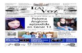 P3 Paloma Angione aplaudida en Canal 13 · 2018-03-20 · E mail: lavozdebragado@speedy.com.ar lavozdebragado@yahoo.com.ar $ 15 Martes 20 de marzo de 2018 Tel. 430200 - 421720 Año