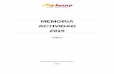 MEMORIA ACTIVIDAD 2019 - FAMCP · 2020-04-28 · El presidente Lambán intervino en la clausura de la Asamblea. El impulso a la digitalización, la mejora en la prestación de servicios