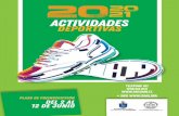 Agenda Deportes CAST 2020.qxd:MaquetaciÛn 1 · 2020-06-02 · 1 actividades Plazo de preinscripción Del 2 al 12 de junio deportivas Teléfono 012 (948.012.012) + info Agenda Deportes