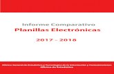Informe Comparativo · 2019-03-21 · informe comparativo - planillas electrónicas 2017 - 2018 lima metropolitana actividad econÓmica enero febrero marzo abril mayo junio promedio