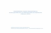 PROGRAMA CAIXA PROINFANCIA EVALUACIÓN DE LA PERCEPCIÓN … › documents › 10280 › 982737 › ... · 2018-11-06 · 1 programa caixa proinfancia evaluaciÓn de la percepciÓn
