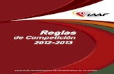 Real Federación Española de Atletismo - IAAF Rules …...215 Ropa, Zapatillas y Dorsales 237 216 Carreras de Vallas 237 217 Carreras de Relevos 238 218 Salto de Altura 239 219 Salto