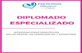 DIPLOMADO ESPECIALIZADO - Zamorano › docs › Diplomado-2018-ONGD.pdf · Psicólogo con especialidad en salud mental en emergencias, desastres y catástrofes. Ha trabajado en grandes