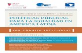 Políticas Públicas Para la igualdad en américa latina€¦ · Políticas Públicas Para la igualdad en américa latina ... política para la promoción de la igualdad y la justicia