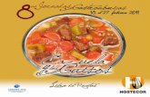 Turismo de Córdoba · 2018-07-02 · cardos con almeJas y gambas ingredientes (6 personas): 1 kg. y medio de cardos 3 dientes de ajos 50 grs. de cebolla Perejil 1 cucharada de tomate