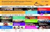 Festival Ulisses Fest - Premià de Dalt...ULISSES KIDS (Curses dels 4 als 10 anys) 11,00 h SEGON TAST GASTRONÒMIC (Vermut / Dinar) 11,00 h EXHIBICIÓ ENS VISITA LA LEGIÓ ROMANA 22,00