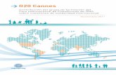 G20 Cannes - Abong · Recomendaciones para el G20 1. Agricultura y seguridad alimentaria: Los gobiernos del G20 deben detener el desmantelamiento de los instrumentos reguladores existentes,