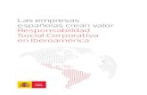 Las empresas españolas crean valor Responsabilidad Social …espanha-brasil.org/img/documentos/51_2015_RSC baja... · 2015-09-22 · Nota de 86% frente a la media de 51% del sector