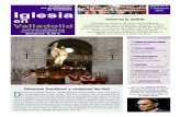 Abril Iglesia (Hch 2, 37) - Iglesia en Valladolid · El próximo lunes 21 de abril tendrá lugar la presentación del nuevo Catecismo ‘Jesús es el Señor’ en el Centro Diocesano