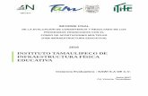 INSTITUTO TAMAULIPECO DE INFRAESTRUCTURA FÍSICA …transparencia.tamaulipas.gob.mx/.../12/...2016.pdfSe presenta un análisis de los diferentes instrumentos de diseño, planeación,