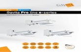 Pro line e-series Gavita Pro line e-series · Conector para control externo:RJ14 (6P4C) • Nuevo! Dimensione correctamente la luz para salas de cualquier tamaño • Viene con la
