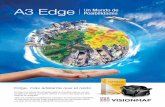 A3 Edge Un Mundo de PosibilidadesVisionMap VisionMap Ltd. es proveedor líder de sistemas digitales automáticos para aerofotografía y cartografía. Su solución emblemática A3,