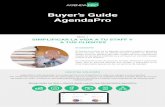 Buyer’s Guide AgendaPro - dcx13p9dsx90t.cloudfront.net … · NUESTRA SOLUCIÓN Te ayudamos a aumentar tu alcance y generar nuevas citas conectando tu agenda y ofreciendo tus servicios