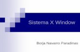 Sistema X Window - Servidor de Información de Sistemas ...sopa.dis.ulpgc.es/ii-aso/portal_aso/leclinux/administracion/xwindow/… · Entornos de escritorio Une diferentes clientes