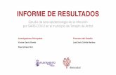 Presentación de PowerPoint...estudio ENE-COVID19 para la Comunidad de Madrid (11,4%). Si añadimos La prevalencia de anticuerpos IgM encontrado durante el estudio fue de 5,08 sin