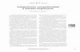 Competencia, competitividad y tamaño empresarial (Información … · 2010-05-20 · modelo de competencia monopolista o competen- cia imperfecta que Joan Robinson y Edward Char-