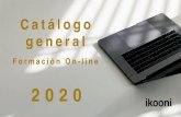 Catalogo online 2020 abril - ikooni.com · Introducción de Datos en la Hoja de Cálculo Conceptos Generales y Características Fundamentales de la Aplicación de Hoja de Cálculo