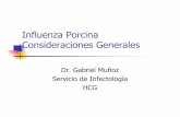 Influenza Porcina Consideraciones Generalese-novat.com/trial/download/InfluenzaPorcina.pdfInfluenza Porcina Consideraciones Generales Dr. Gabriel Muñoz Servicio de Infectología HCG