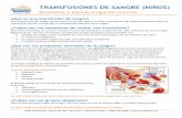 TRANSFUSIONES DE SANGRE (NIÑOS)policyandorders.cw.bc.ca/resource-gallery/Documents/Transfusion... · • pérdida de sangre como resultado de una intervención quirúrgica o de un