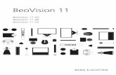 BeoVision 11 · Esta guía de Primeros pasos contiene información acerca del uso habitual de su equipo Bang & Olufsen y los accesorios que puede conectar al mismo.