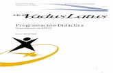 Programación Didácticaiesvaduslatus.es/wp-content/uploads/PROGRAMACIÓN-DEPART... · 2020-01-07 · Programación Didáctica IES VADUS LATUS. Curso 2019/2020 (Departamento de Dibujo)