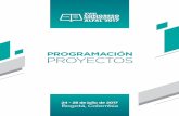 PROGRAMACIÓN PROYECTOS · PROYECTOS 24 - 28 de julio de 2017 Bogotá, Colombia. Progr esúmenes 3 Proyecto No. 1: Estudio de la norma culta hispánica Juan M. Lope Blanch Coordinadores: